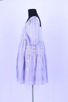 Robe Maje Bleu en Coton