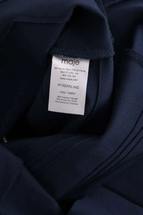 Robe Maje Bleu en Synthétique