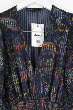 Robe Maje Bleu en Viscose