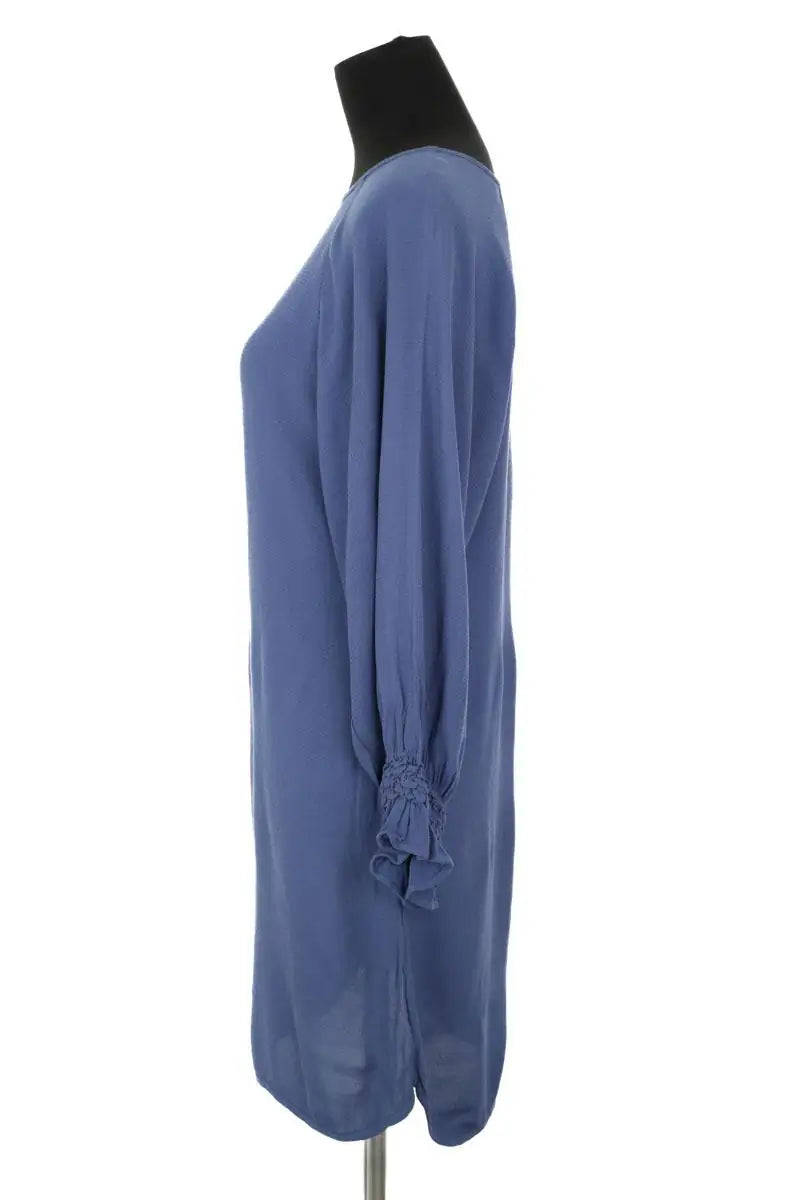 Robe Maje Bleu en Viscose