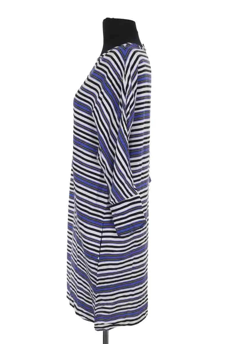 Robe Maje Bleu en Viscose