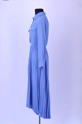 Robe Maje Bleu en Viscose