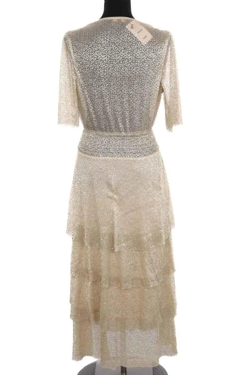 Robe Maje Doré en Synthétique