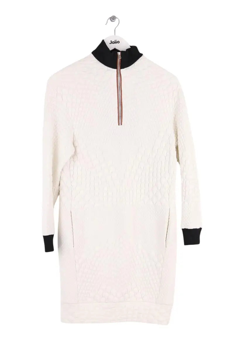 Robe Maje Ecru en Synthétique, taille S - Seconde Main