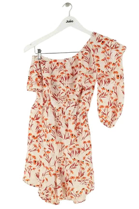 Robe Maje Ecru en Synthétique, taille XS - Seconde Main