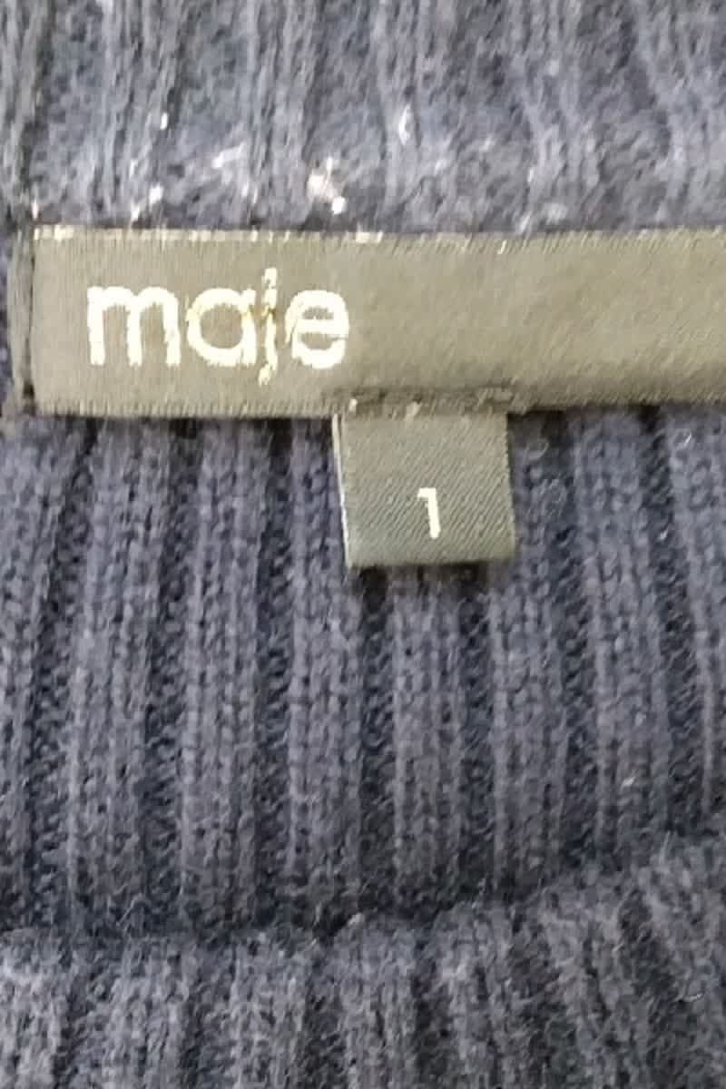 Robe Maje Marine en Coton