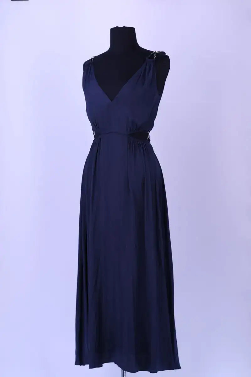 Robe Maje Marine en Synthétique