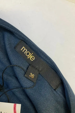 Robe Maje Marine en Synthétique