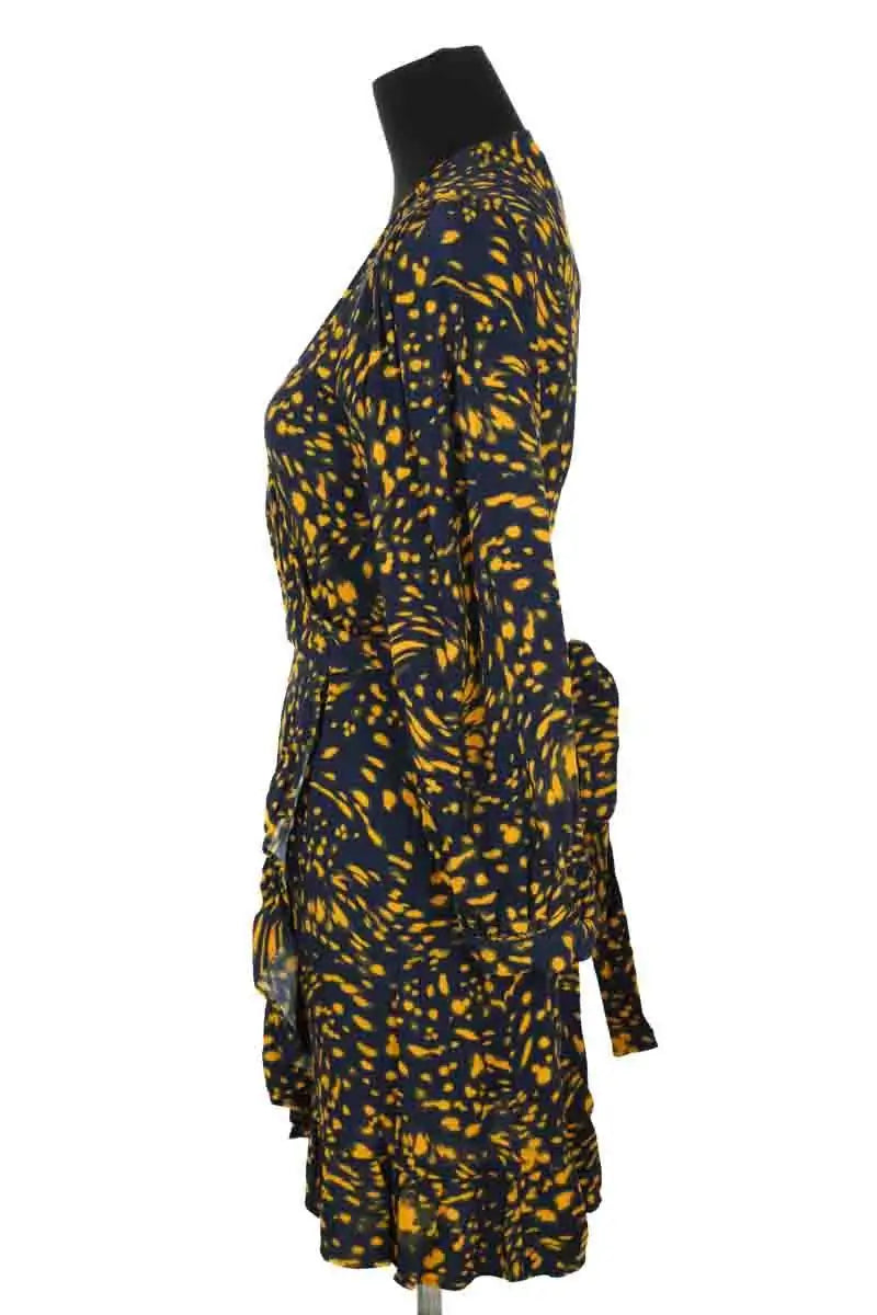 Robe Maje Marine en Viscose