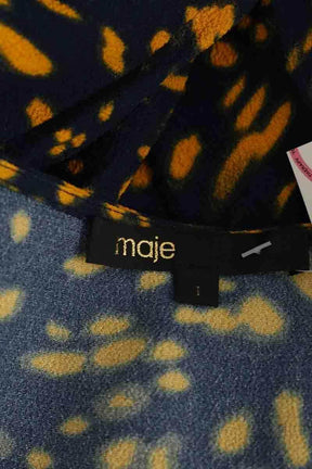 Robe Maje Marine en Viscose