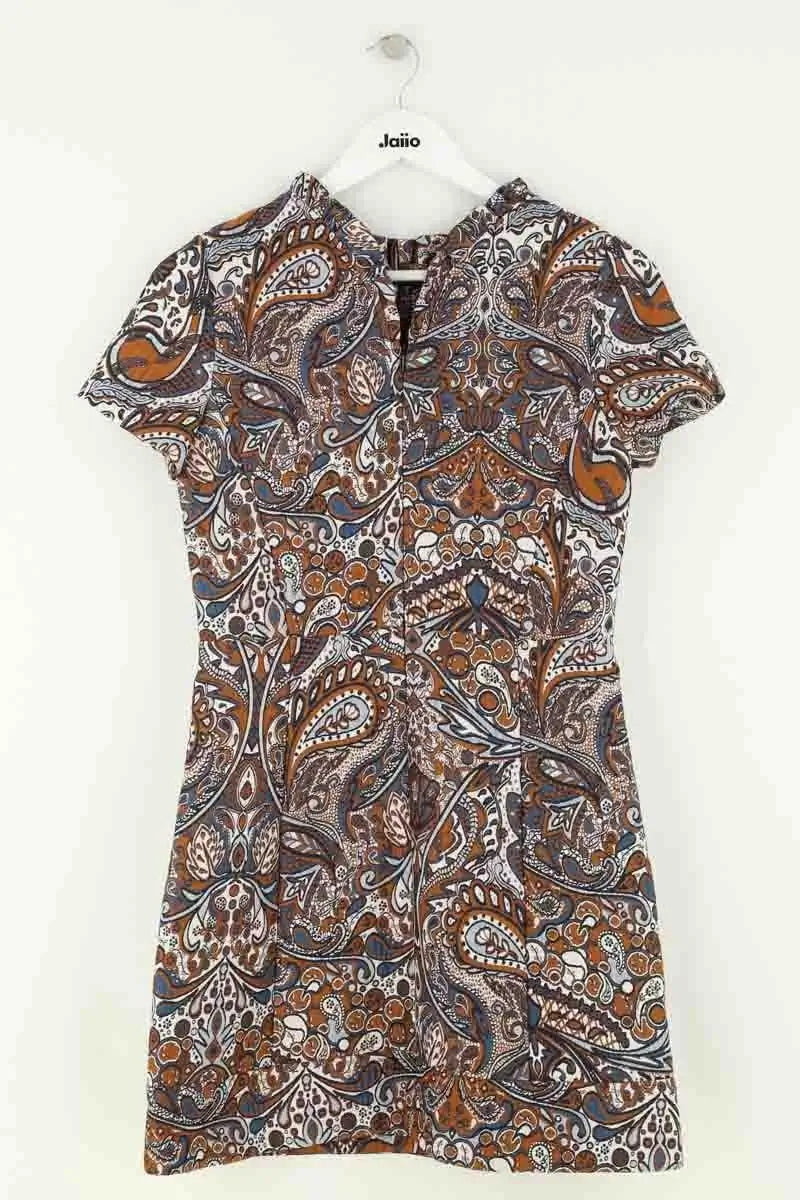 Robe Maje Marron en Synthétique