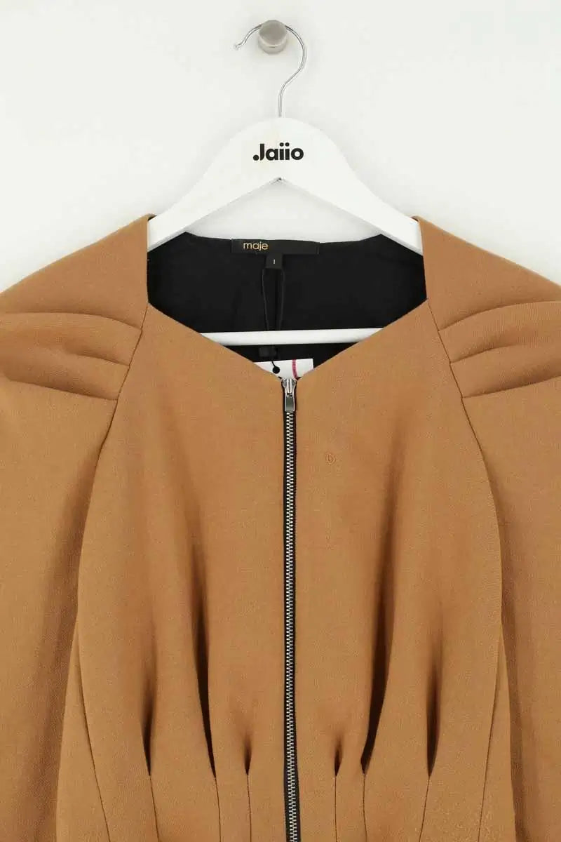 Robe Maje Marron en Synthétique