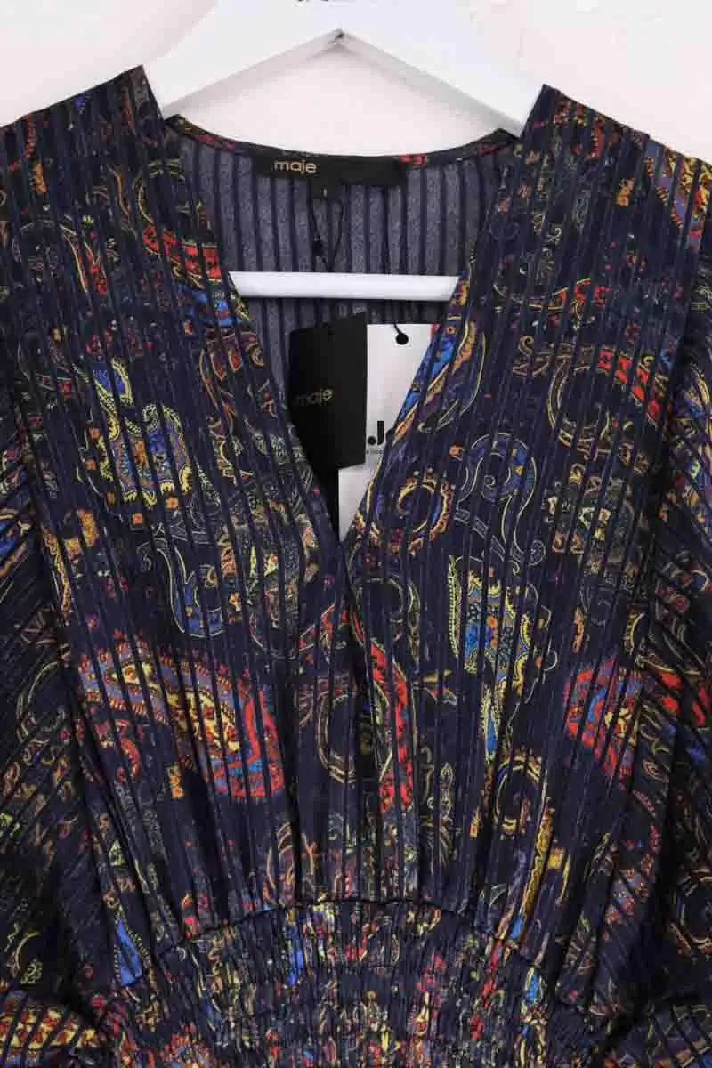 Robe Maje Multicolore en Viscose