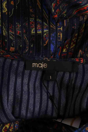 Robe Maje Multicolore en Viscose