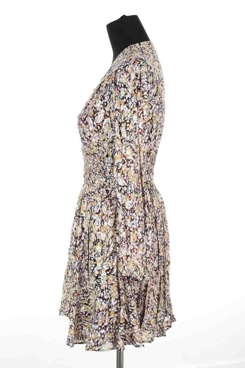 Robe Maje Multicolore en Viscose