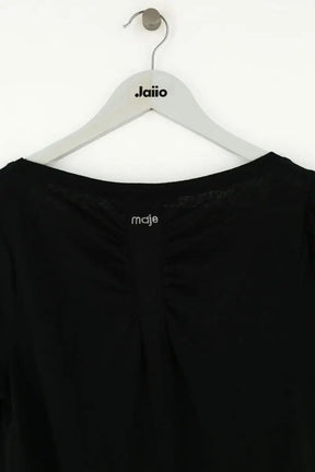 Robe Maje Noir en Coton