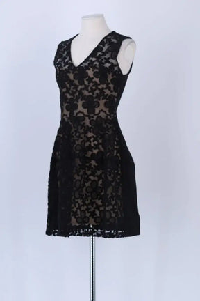 Robe Maje Noir en Coton