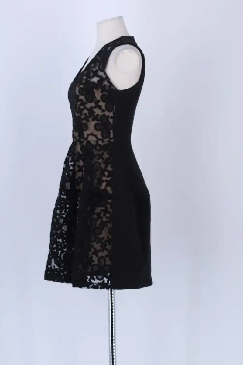 Robe Maje Noir en Coton