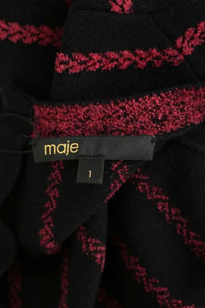 Robe Maje Noir en Coton