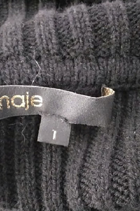 Robe Maje Noir en Coton
