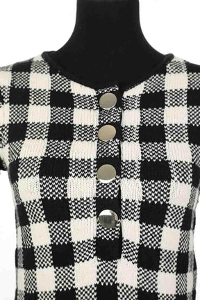 Robe Maje Noir en Coton