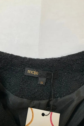 Robe Maje Noir en Coton