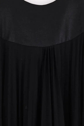 Robe Maje Noir en Laine