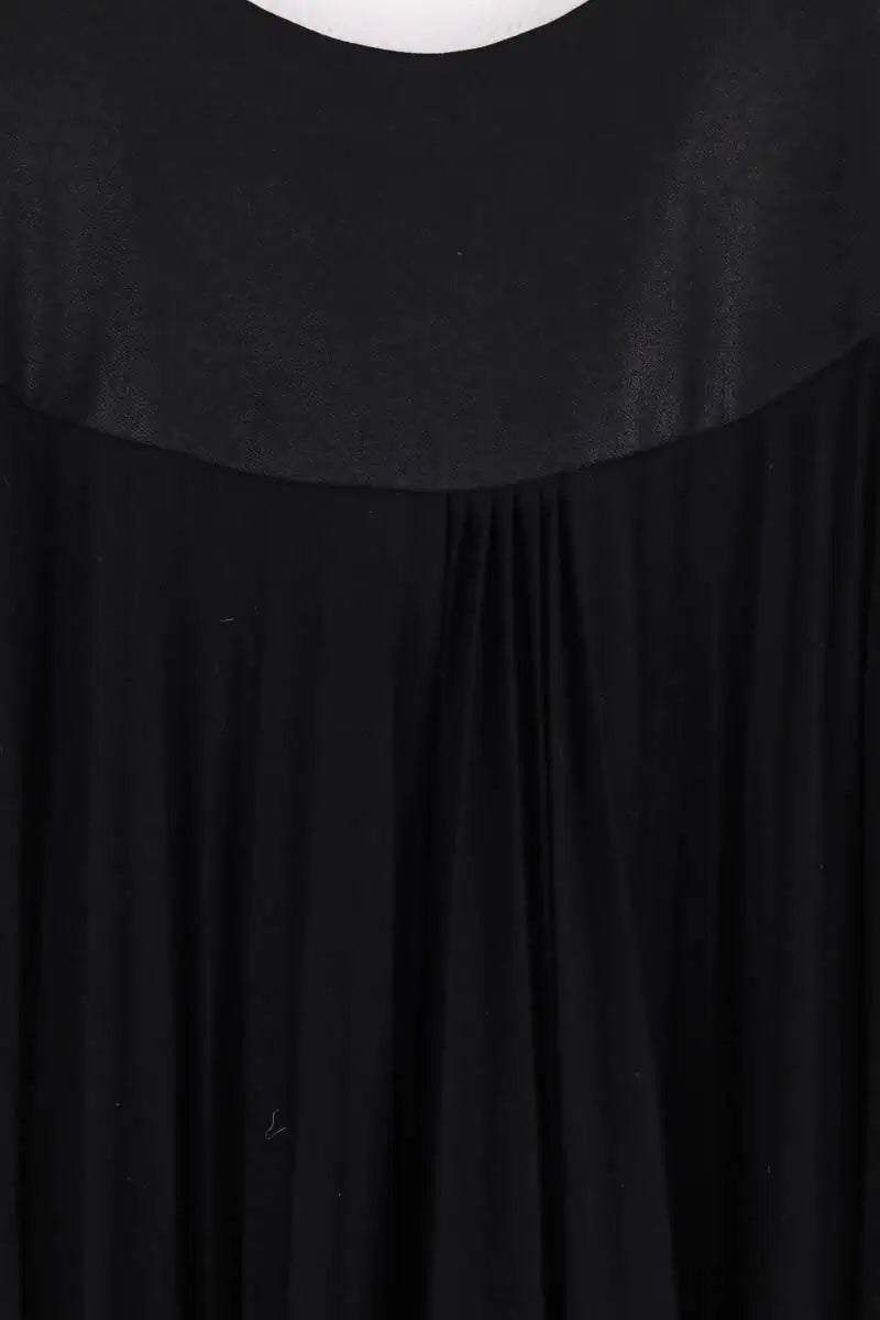 Robe Maje Noir en Laine