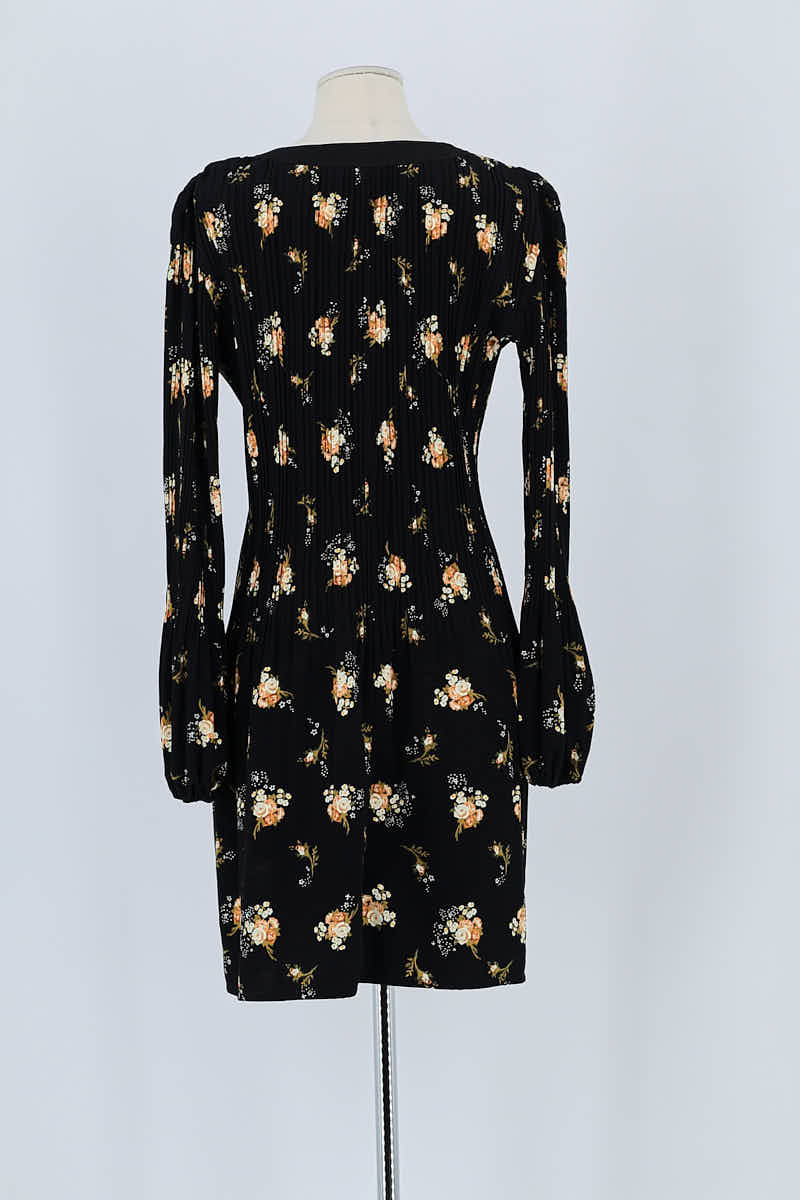 Robe Maje Noir en Polyester