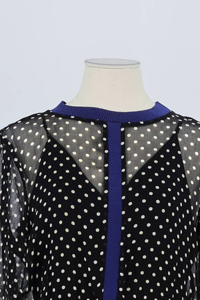 Robe Maje Noir en Polyester
