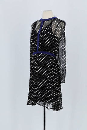 Robe Maje Noir en Polyester