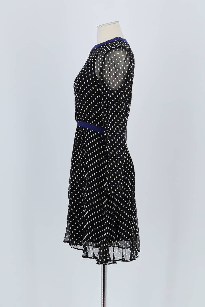 Robe Maje Noir en Polyester