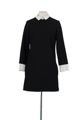 Robe Maje Noir en Polyester, taille S - Seconde Main