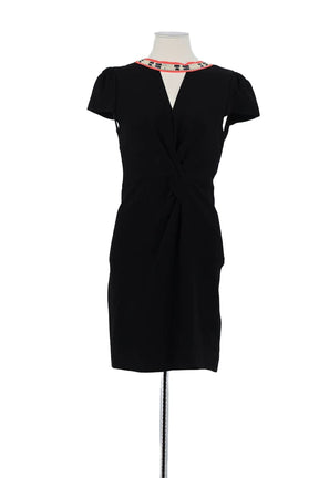 Robe Maje Noir en Polyester, taille S - Seconde Main