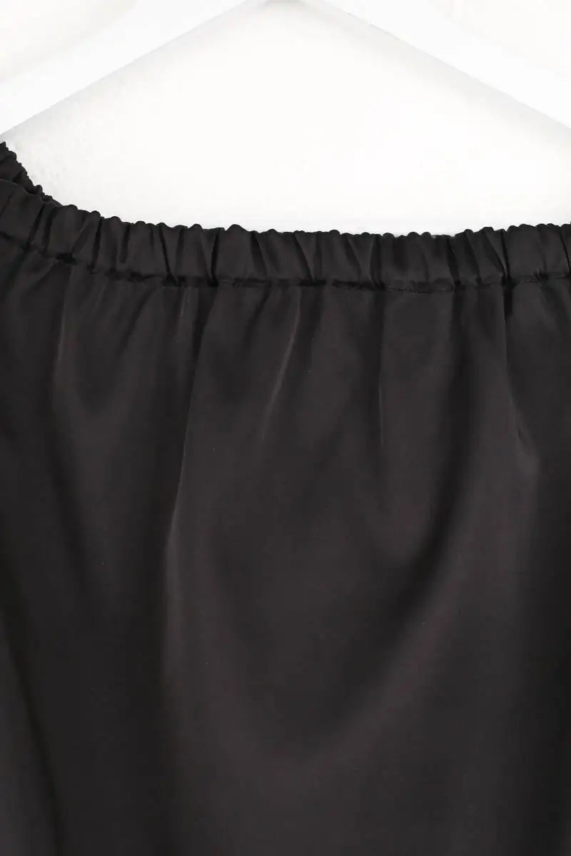Robe Maje Noir en Polyester