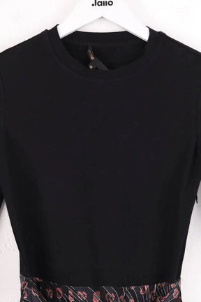 Robe Maje Noir en Soie