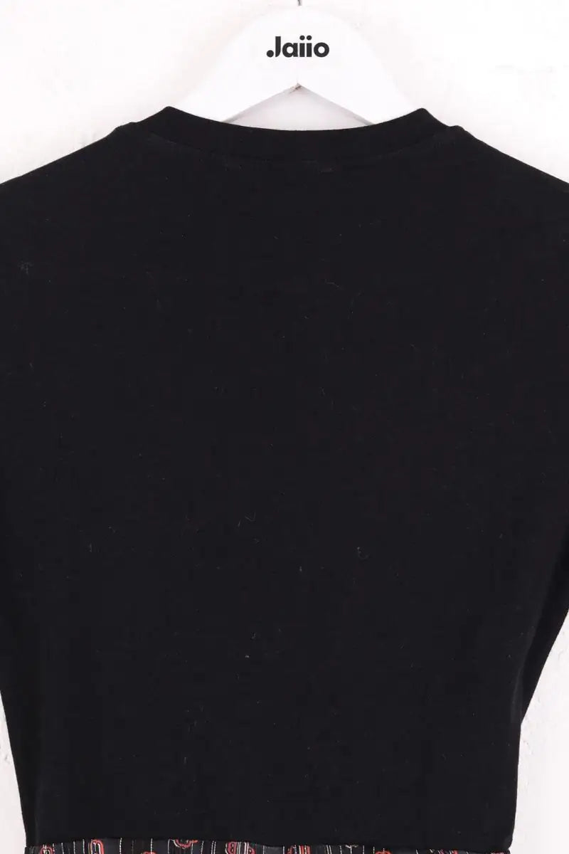 Robe Maje Noir en Soie