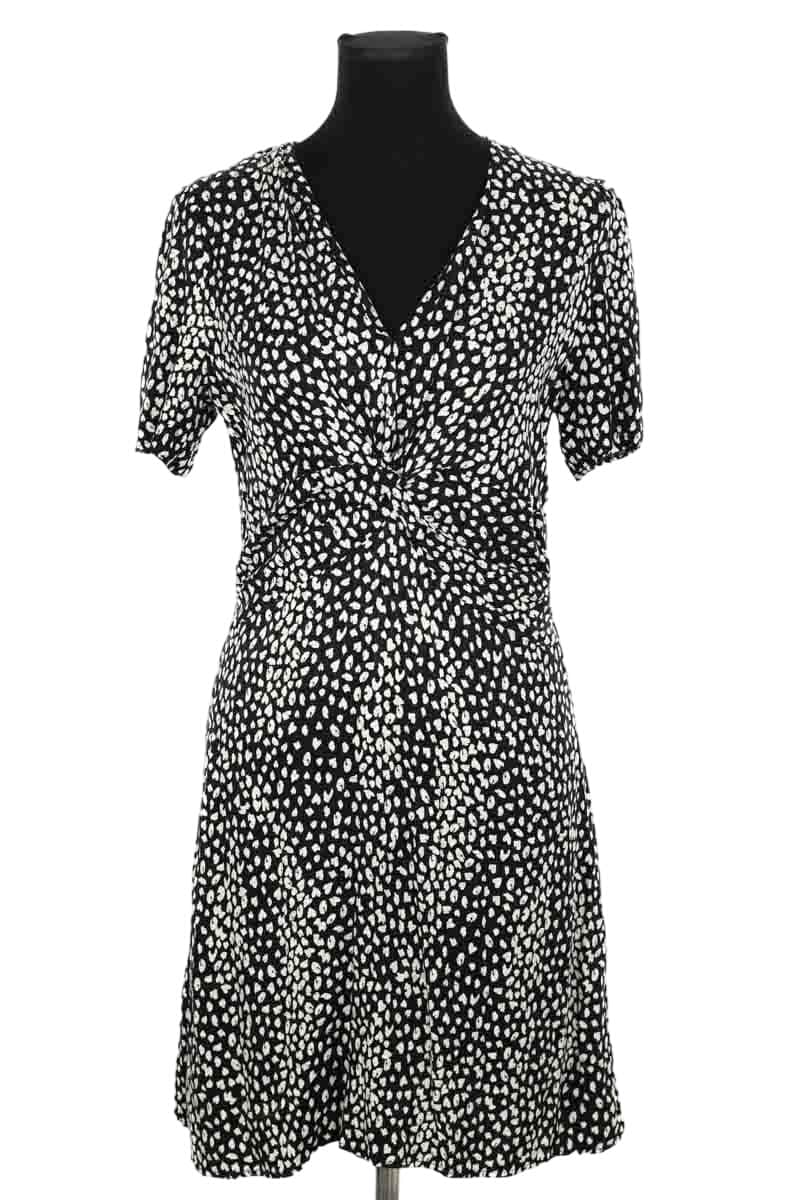 Robe Maje Noir en Synthétique, taille L - Seconde Main