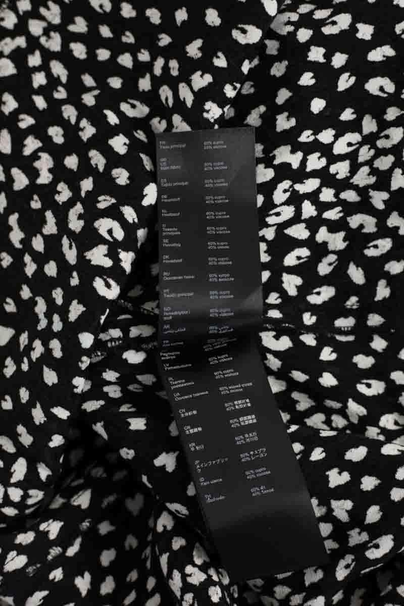 Robe Maje Noir en Synthétique