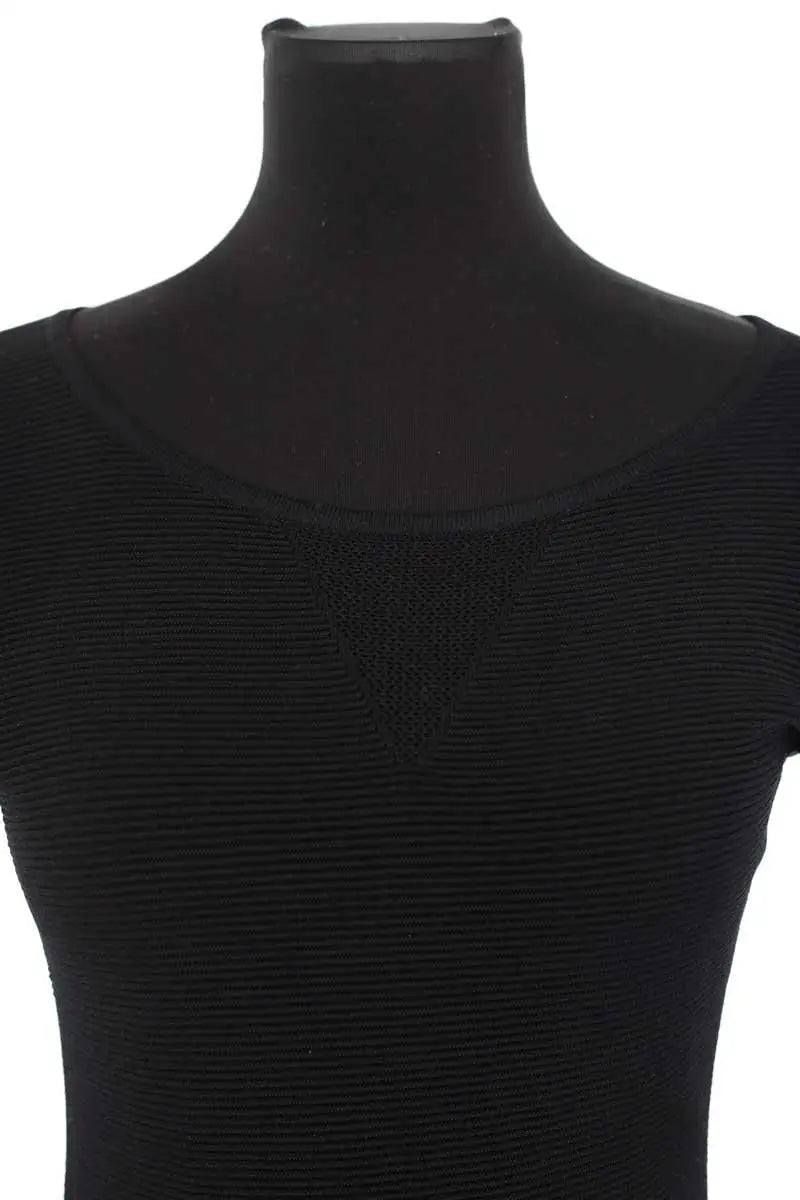 Robe Maje Noir en Synthétique