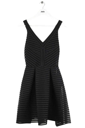 Robe Maje Noir en Synthétique, taille L - Seconde Main