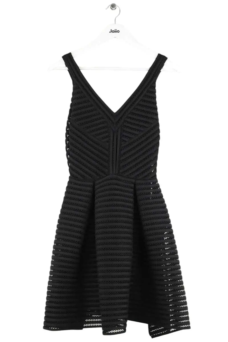 Robe Maje Noir en Synthétique, taille L - Seconde Main