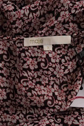 Robe Maje Noir en Synthétique