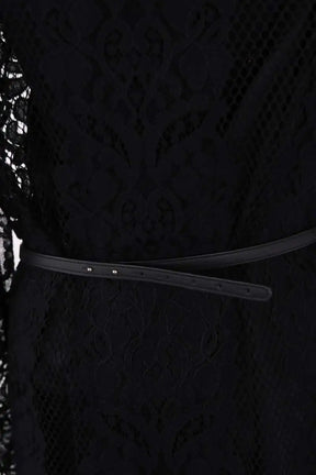 Robe Maje Noir en Synthétique