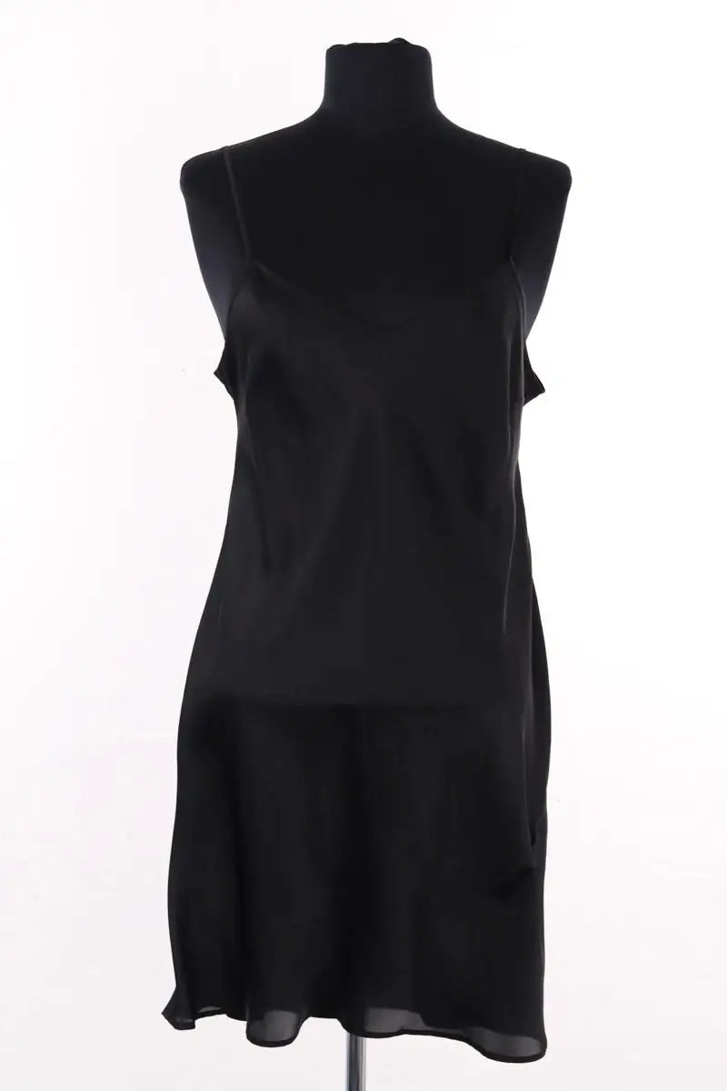 Robe Maje Noir en Synthétique