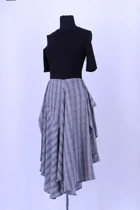 Robe Maje Noir en Synthétique