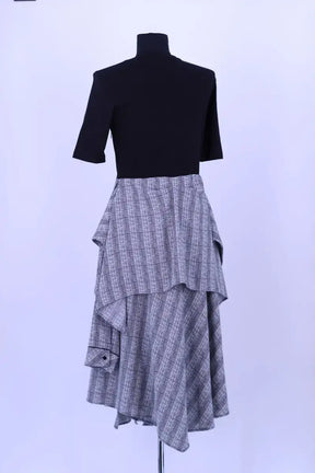 Robe Maje Noir en Synthétique
