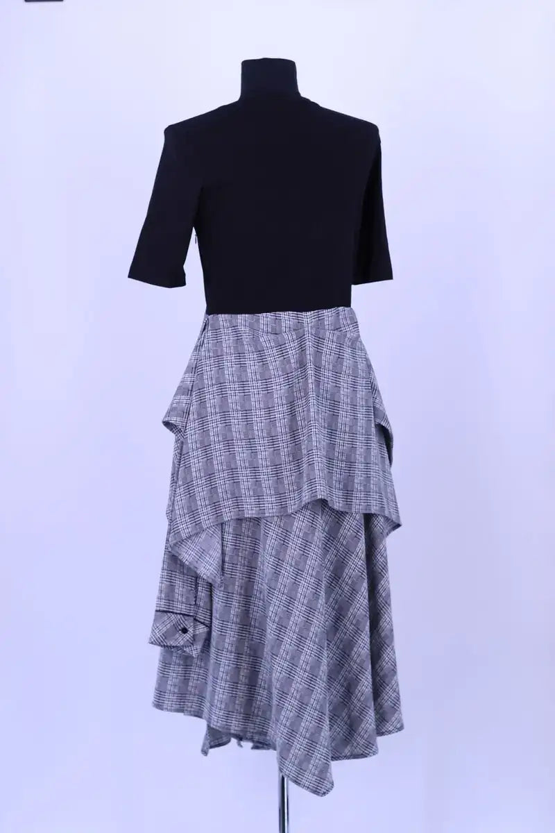 Robe Maje Noir en Synthétique