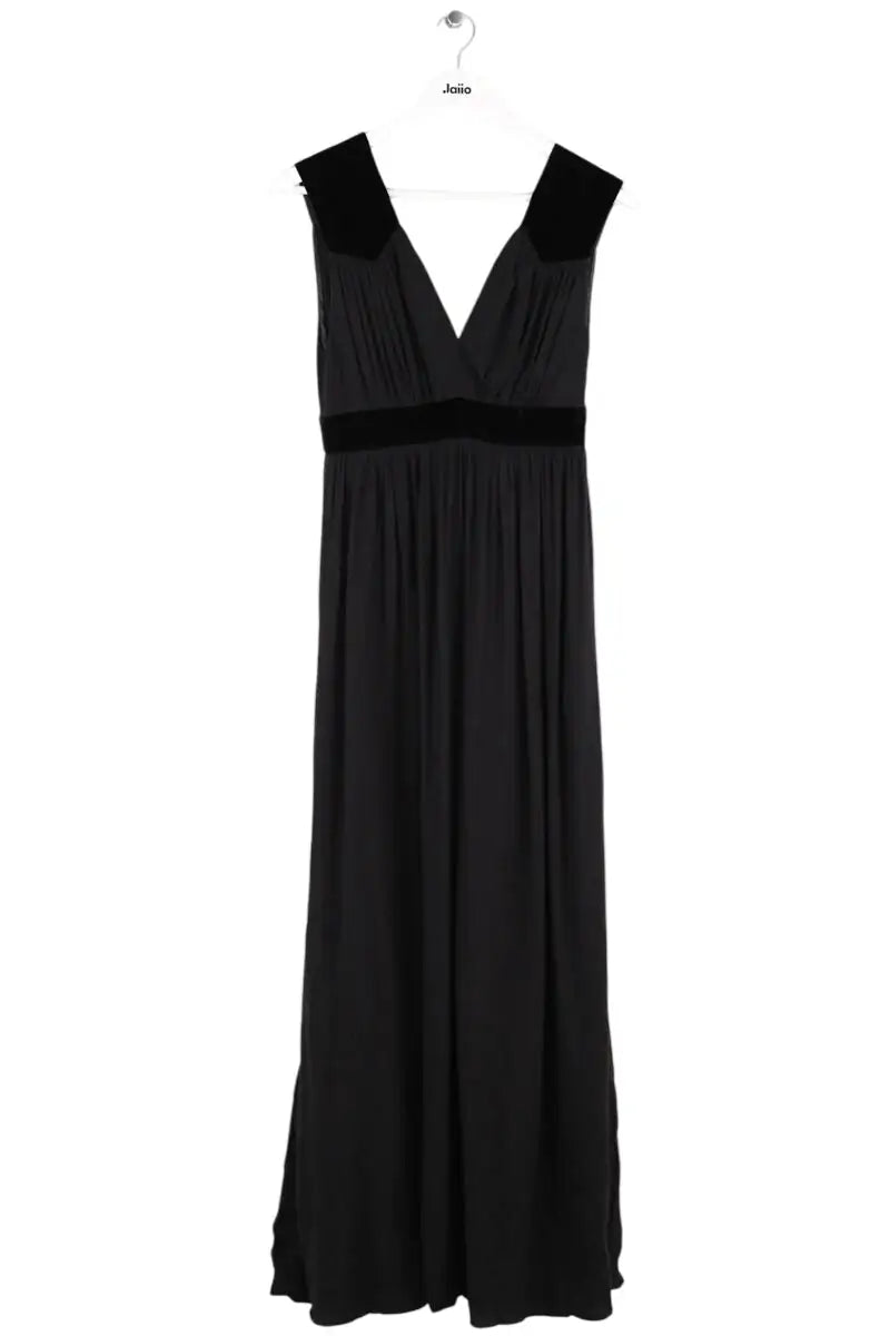 Robe Maje Noir en Synthétique, taille M - Seconde Main
