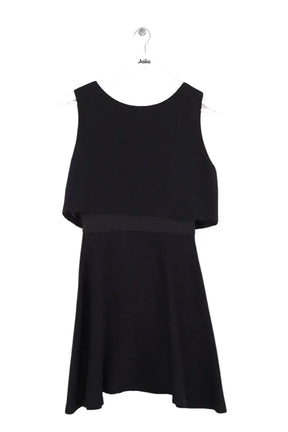 Robe Maje Noir en Synthétique, taille M - Seconde Main